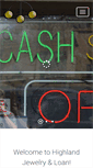 Mobile Screenshot of highlandpawnshop.com